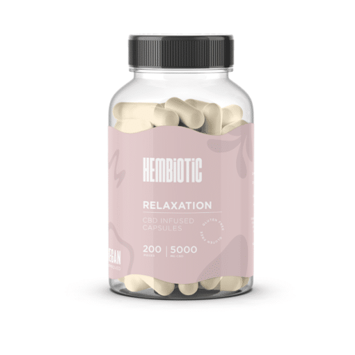 Hembiotic 5000Mg Bulk Functional Cbd Capsules