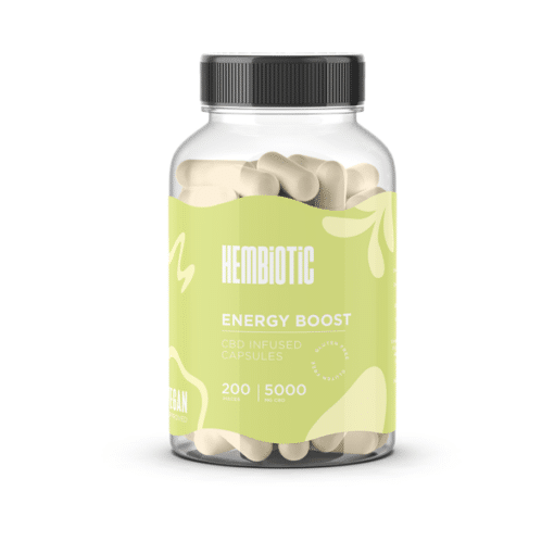 Hembiotic 5000Mg Bulk Functional Cbd Capsules