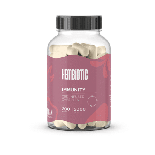 Hembiotic 5000Mg Bulk Functional Cbd Capsules