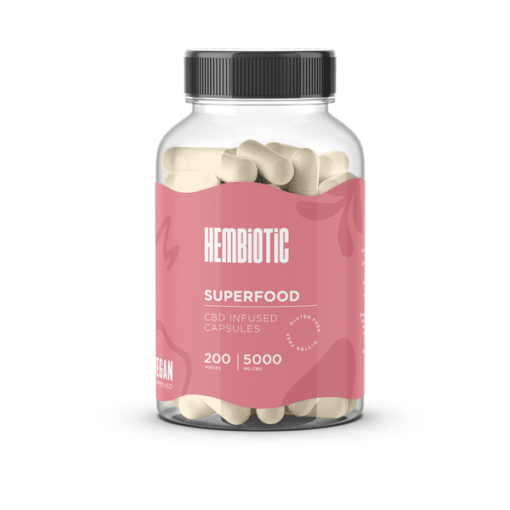 Hembiotic 5000Mg Bulk Functional Cbd Capsules