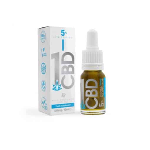 1Cbd 5% Hemp 500Mg Cbd Oil 10Ml