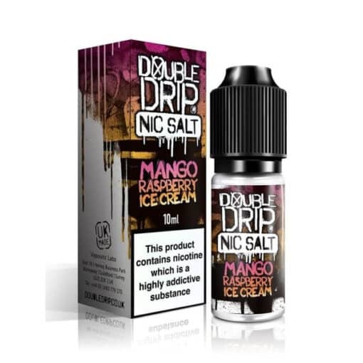 20Mg Double Drip 10Ml Flavoured Nic Salts E Liquid