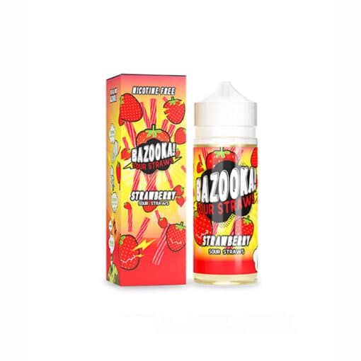 Bazooka Sour Straws 100Ml 0Mg