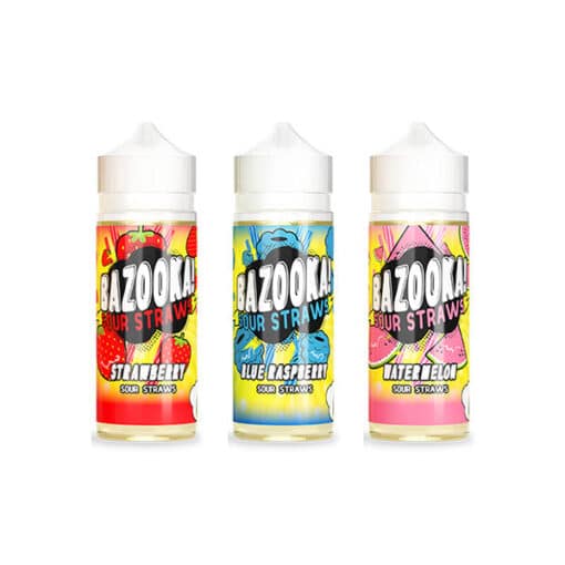 Bazooka Sour Straws 100Ml 0Mg