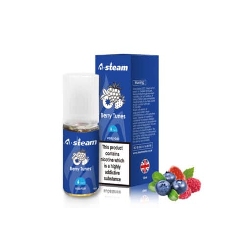 A-Steam Fruit Flavours 3Mg 10Ml (50Vg/50Pg)