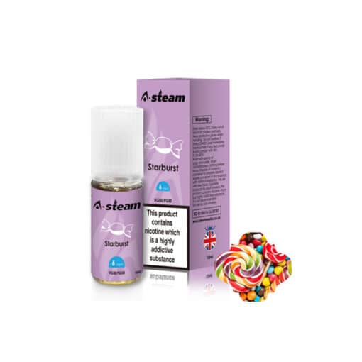 A-Steam Fruit Flavours 3Mg 10Ml (50Vg/50Pg)