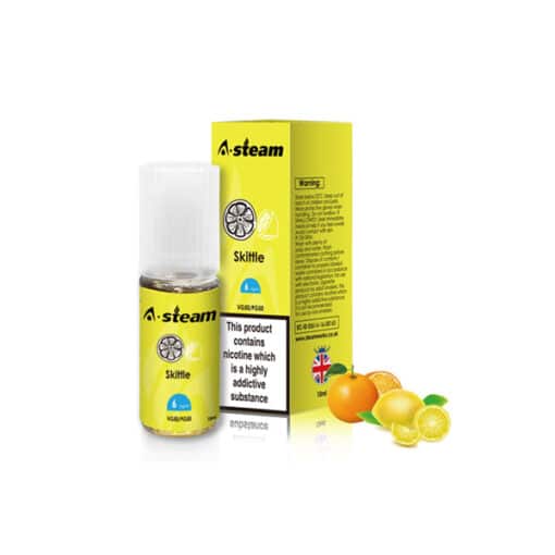 A-Steam Fruit Flavours 18Mg 10Ml (50Vg/50Pg)