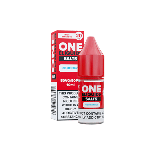 20Mg One E-Liquids Flavoured Nic Salts 10Ml (50Vg/50Pg)