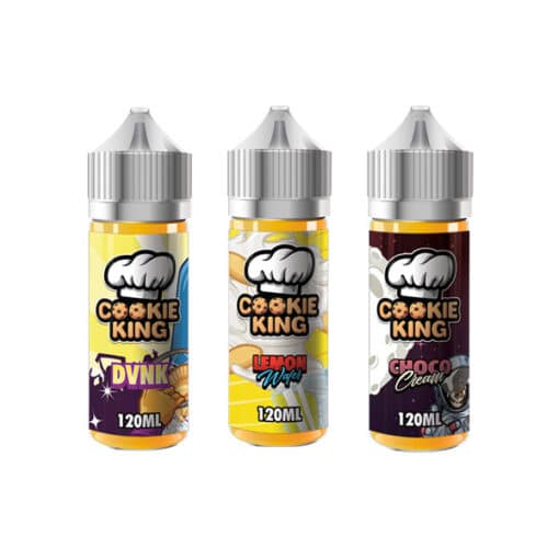 Cookie King 100Ml Shortfill 0Mg