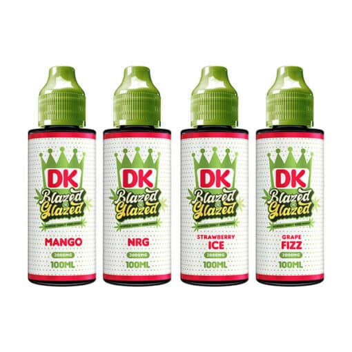 Dk Blazed N Glazed 2000Mg Cbd E-Liquid 120Ml (50Vg/50Pg)