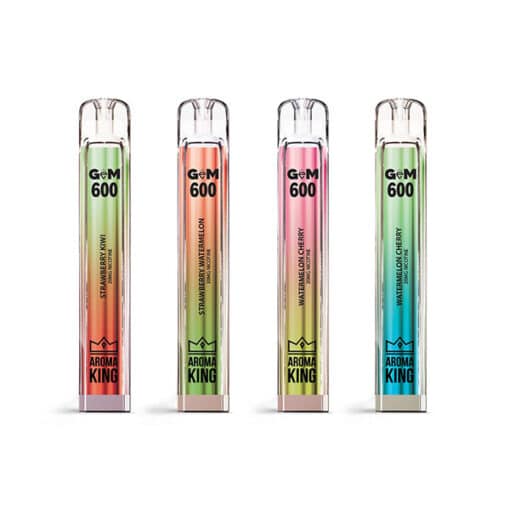 20Mg Aroma King Gem 600 Disposable Vape Device 600 Puffs