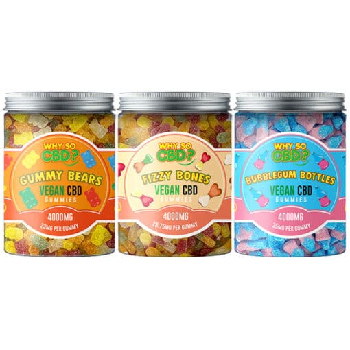 4000Mg Cbd Vegan Gummies 11 Flavors - Vapesupplies.com