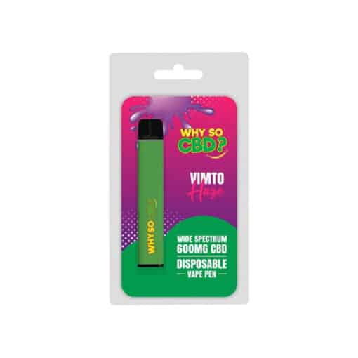 Why So Cbd 600Mg Vape 12 Flav - Vapesupplies.com