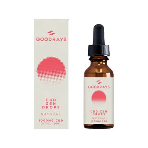 Goodrays 1000Mg Cbd Zen Drops 30Ml