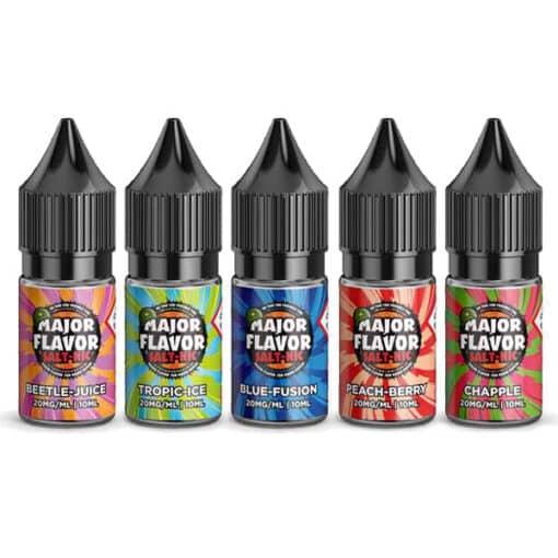 Major Flavor 10Mg Nic Salts