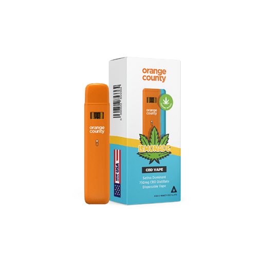 Orange County 750Mg Cbd Disposable Vape Pen