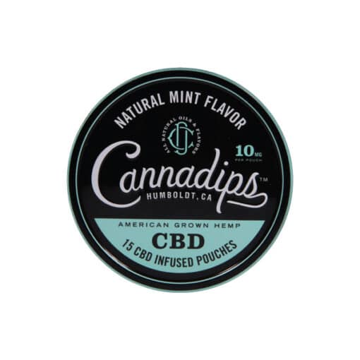 Cannadips 150Mg Natural Mint Cbd Snus Pouches