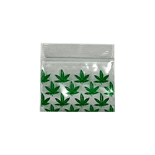 Zipper Branded 35Mm X 25Mm Leaves Bags