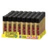 48 Clipper Raw Printed Refillable Lighters