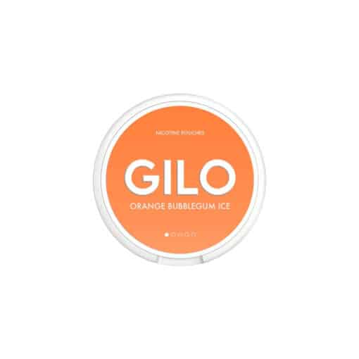 4Mg Gilo Nicotine Pouches Orange Bubblegum Ice - 20 Pouches