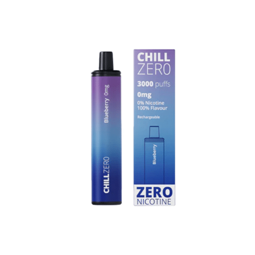 0Mg Chill Zero Disposable Vape 3000 Puffs