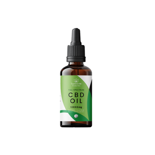 Supreme Cbd 12000Mg Full Spectrum Cbd Tincture Oil - 100Ml