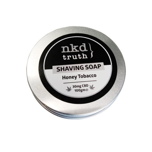 Nkd 30Mg Cbd Speciality Shaving Soap 100G - Honey Tobacco (Buy 1 Get 1 Free)