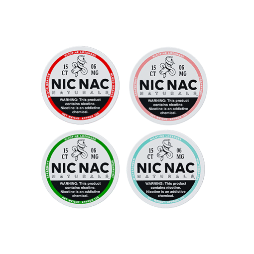 6Mg Nic Nac Naturals Nicotine - 15 Lozenge Tablets