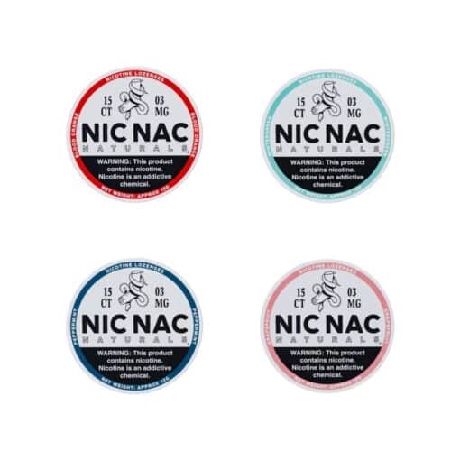 3Mg Nic Nac Naturals Nicotine - 15 Lozenge Tablets