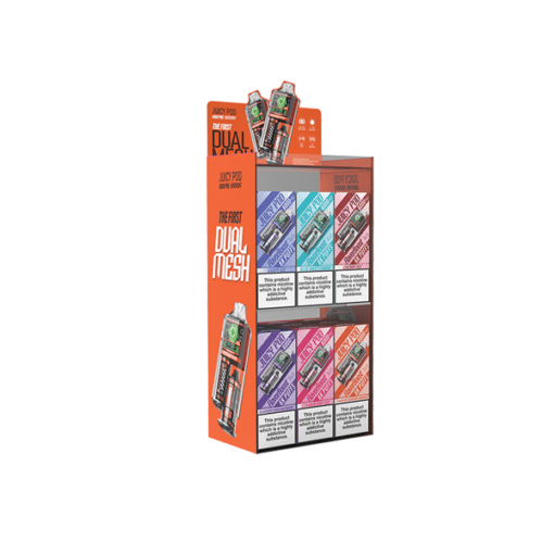 20Mg Juicy Pod 6000 Pro Disposable Vape Cdu + 12 Unit Bundle (6 Flavours)