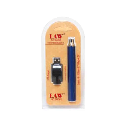 Law No Smoke 1100Mah Vape Battery &Amp; Usb Charger