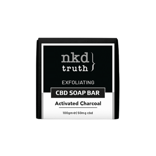 Nkd 50Mg Cbd Specialty Activated Charcoal Soap Bar 100G