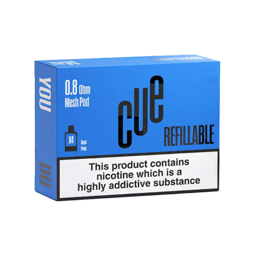 Cue 2.0 Refillable Pods 2Ml - 4Pcs