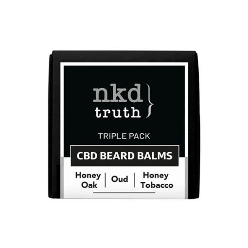 Nkd 300Mg Cbd Infused Speciality Beard Balm Gift Set