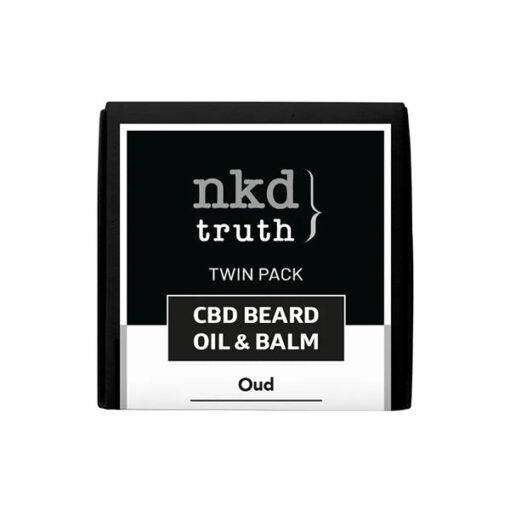 Nkd 150Mg Cbd Twin Pack Oud Beard Oil And Balm (Buy 1 Get 1 Free)