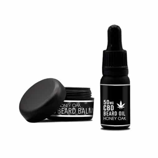 Nkd 150Mg Cbd Twin Pack Honey Oak Beard Oil And Balm (Buy 1 Get 1 Free)