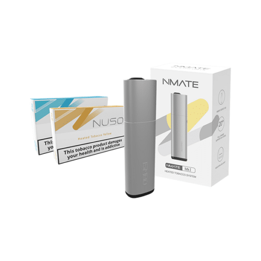 Nuso Heated Tobacco Sticks Starter Kit Pack (Free Nmate Device)