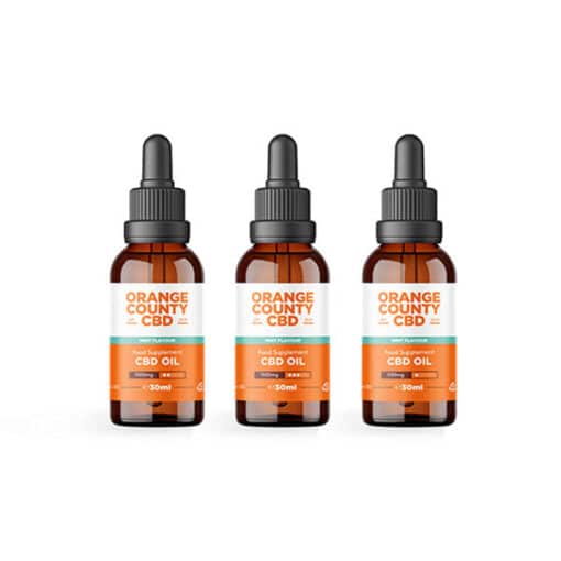 Orange County Cbd 500Mg Flavoured Tincture Oil 30Ml