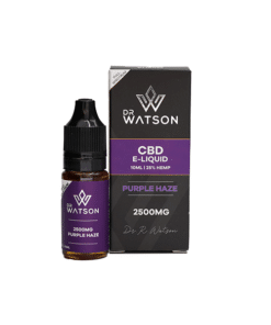 Dr Watson 2500mg CBD Purple Haze E-Liquid - 10ml
