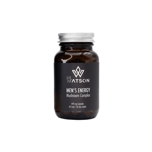 Dr Watson Men'S Energy Mushroom Vegan Capsules - 60 Pieces