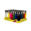 40 Clipper Solid Colour Refillable Classic Lighters - CP115UKH