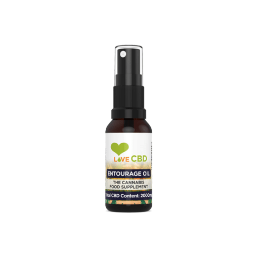 Love Cbd 2000Mg Entourage Cbd Oil Spray - 20Ml