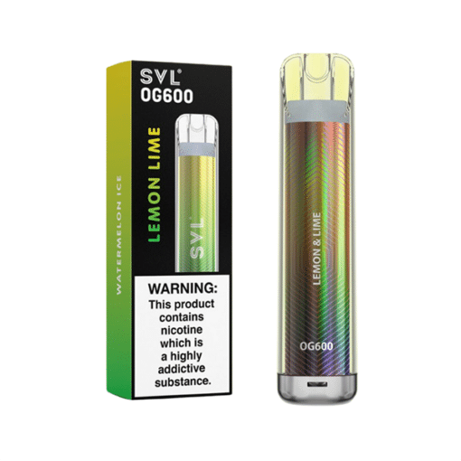 Svl Og600 Disposable Vape 20Mg (600 Puff)