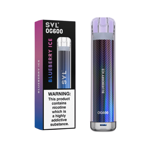 Svl Og600 Disposable Vape 20Mg (600 Puff)