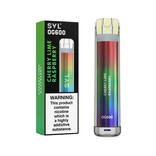 Svl Og600 Disposable Vape 20Mg (600 Puff)