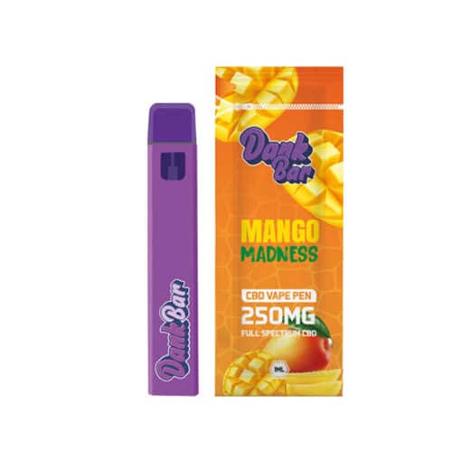 Dank Bar 250Mg Cbd Vape 12 Flavors