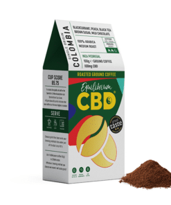 Equilibrium CBD 100mg Full Spectrum Ground Coffee Beans - 100g