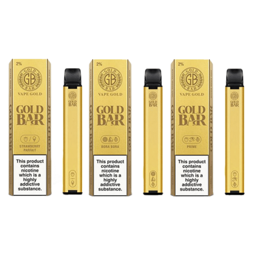 Gold Bar Disposable Vape 20Mg  (2%)