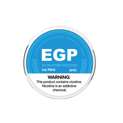 6Mg Egp Nicotine Pouches - 20 Pouches