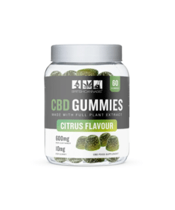 CBD by British Cannabis 600mg CBD GummiesCitrus - 60 Pieces